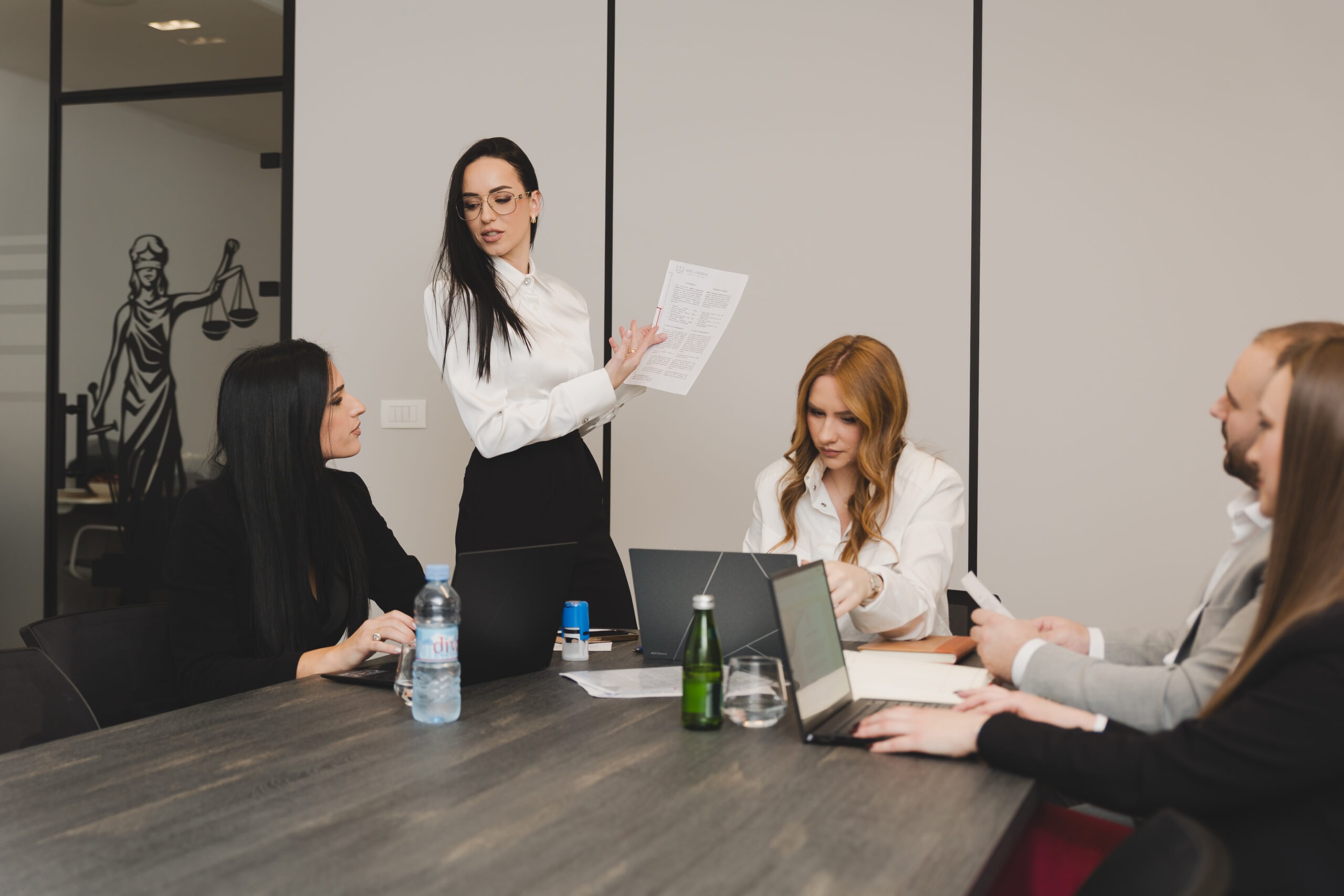 Image of Adzic & Knezevic team consulting a case